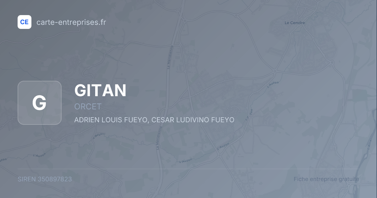 GITAN — 350897823 — fiche entreprise