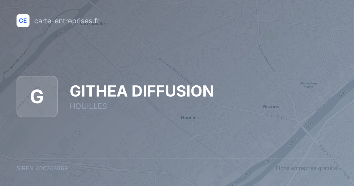GITHEA DIFFUSION — 400748869 — fiche entreprise