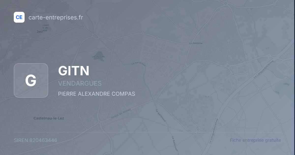 GITN — 820463446 — fiche entreprise