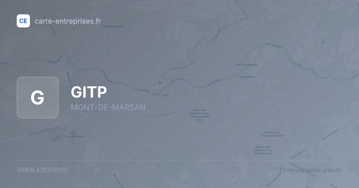GITP — 435206172 — fiche entreprise