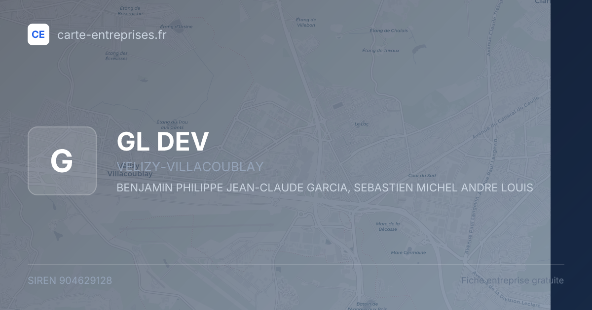 GL DEV — 904629128 — fiche entreprise
