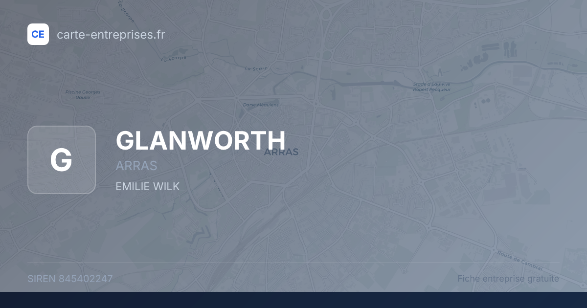 GLANWORTH — 845402247 — fiche entreprise