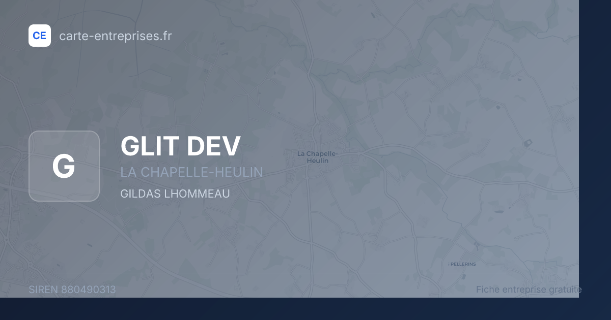 GLIT DEV — 880490313 — fiche entreprise