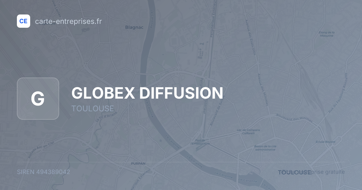 GLOBEX DIFFUSION — 494389042 — fiche entreprise