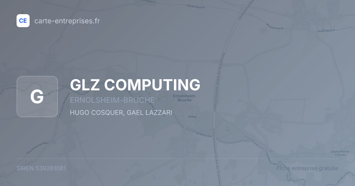 GLZ COMPUTING — 539261081 — fiche entreprise