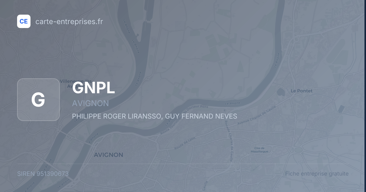 GNPL — 951390673 — fiche entreprise