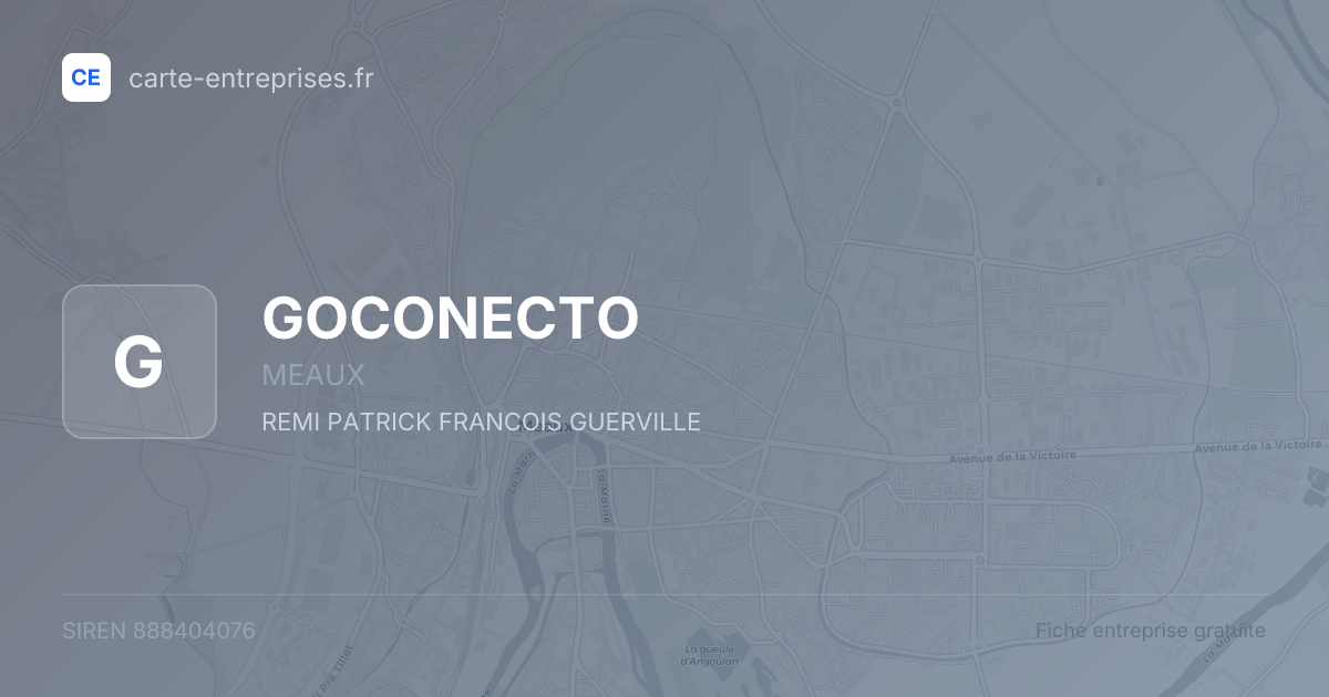 GOCONECTO — 888404076 — fiche entreprise
