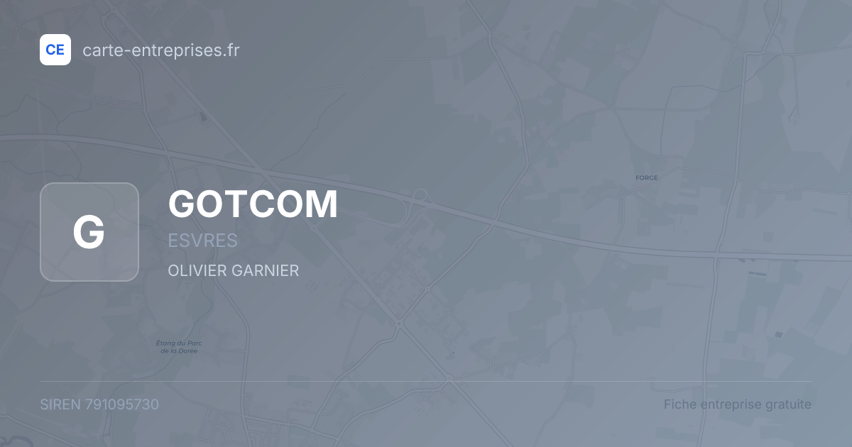 GOTCOM — 791095730 — fiche entreprise