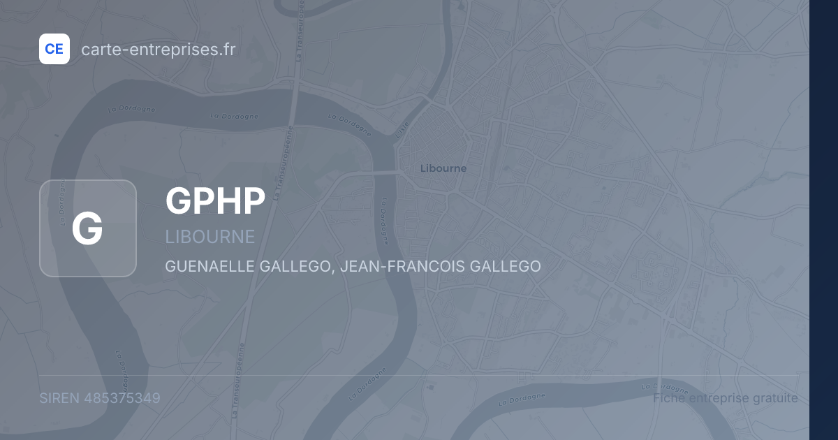 GPHP — 485375349 — fiche entreprise