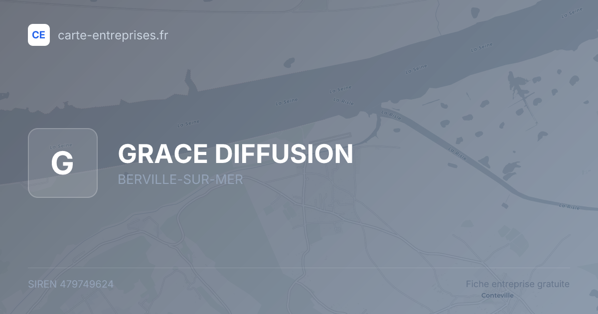 GRACE DIFFUSION — 479749624 — fiche entreprise