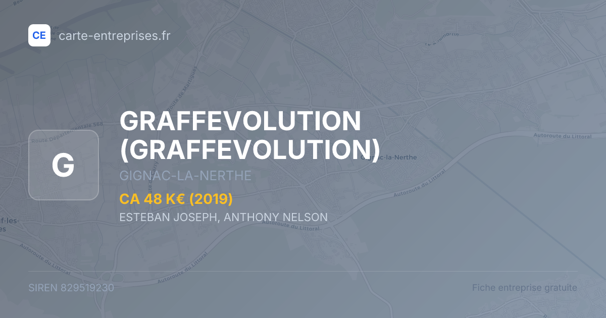 GRAFFEVOLUTION — 829519230 — fiche entreprise