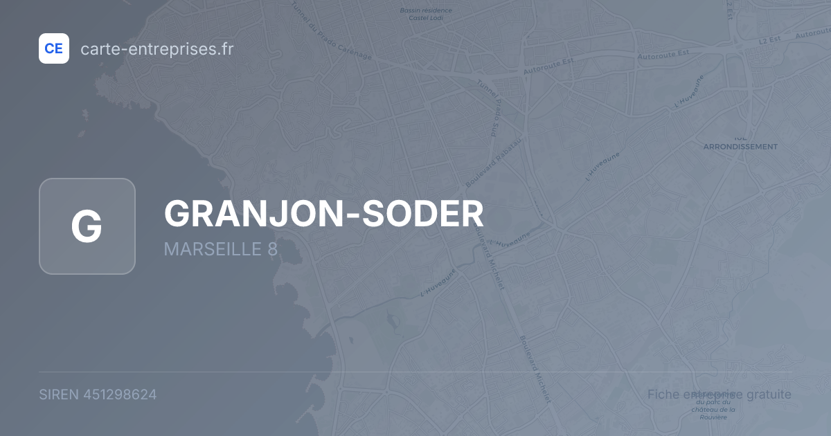 GRANJON-SODER — 451298624 — fiche entreprise