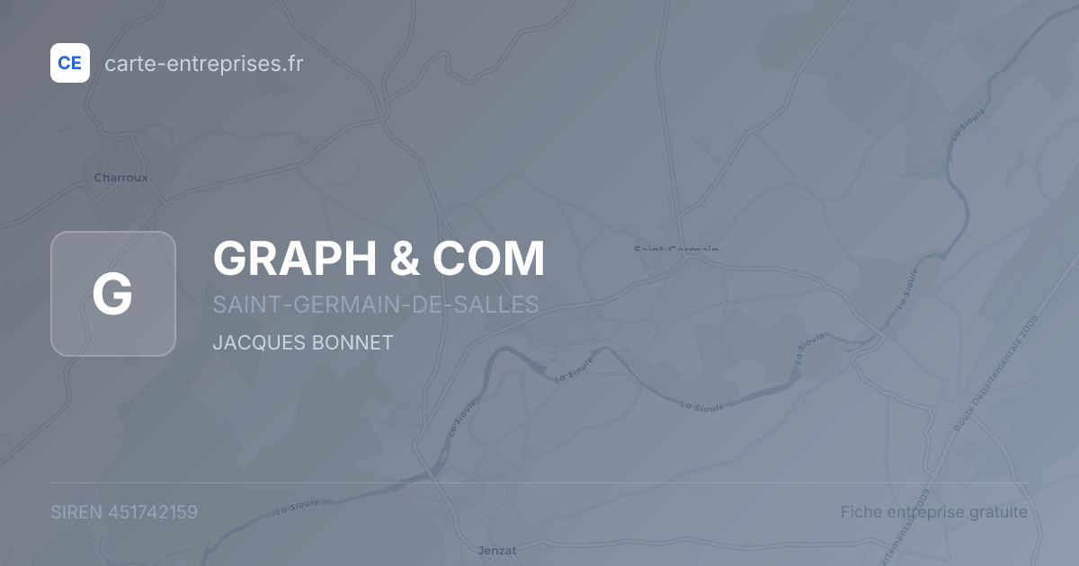 GRAPH & COM — 451742159 — fiche entreprise