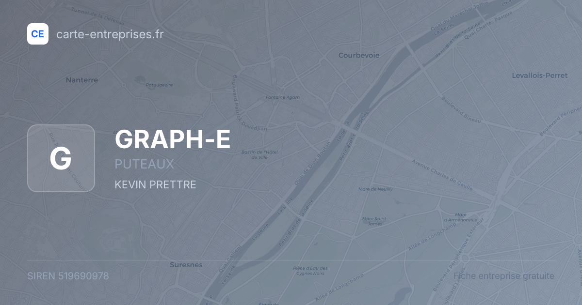 GRAPH-E — 519690978 — fiche entreprise
