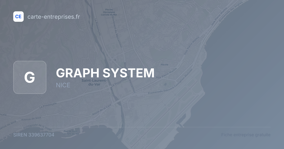 GRAPH SYSTEM — 339637704 — fiche entreprise