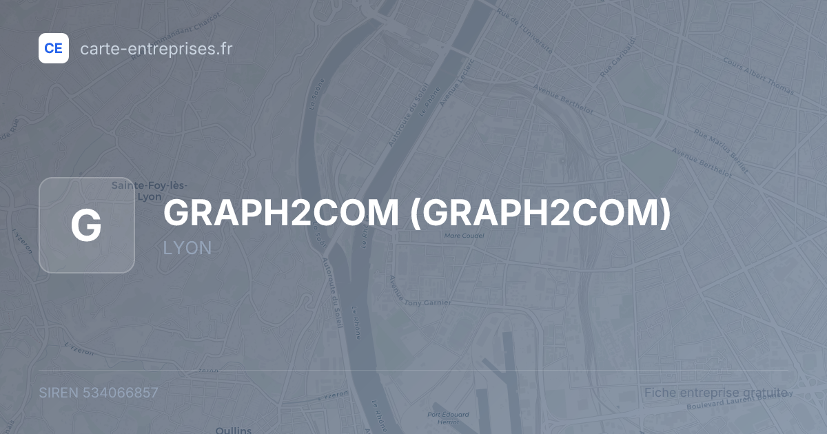 GRAPH2COM — 534066857 — fiche entreprise