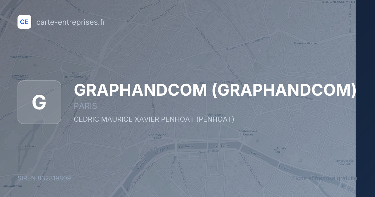 GRAPHANDCOM — 832819809 — fiche entreprise