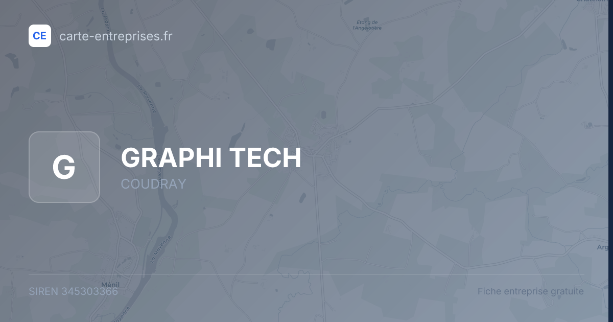 GRAPHI TECH — 345303366 — fiche entreprise