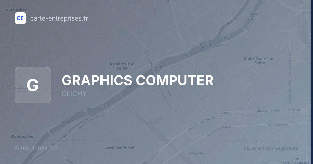 GRAPHICS COMPUTER — 340841717 — fiche entreprise