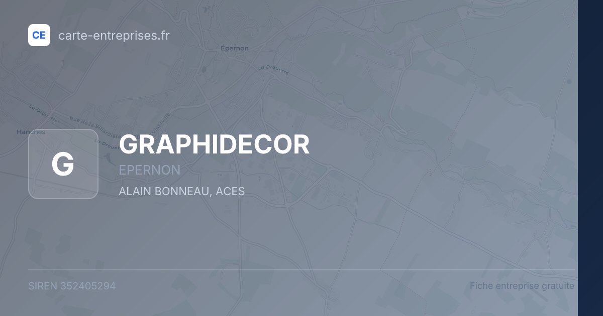 GRAPHIDECOR — 352405294 — fiche entreprise