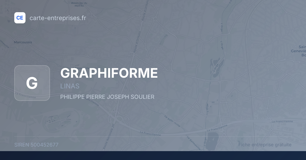 GRAPHIFORME — 500452677 — fiche entreprise