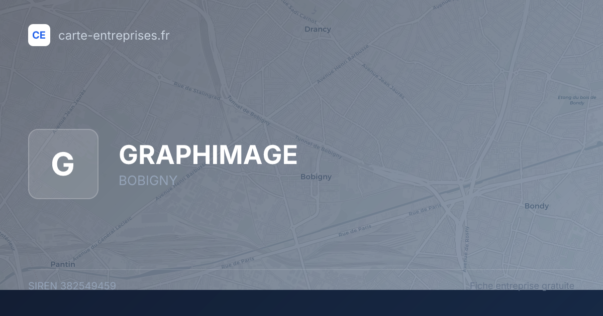 GRAPHIMAGE — 382549459 — fiche entreprise