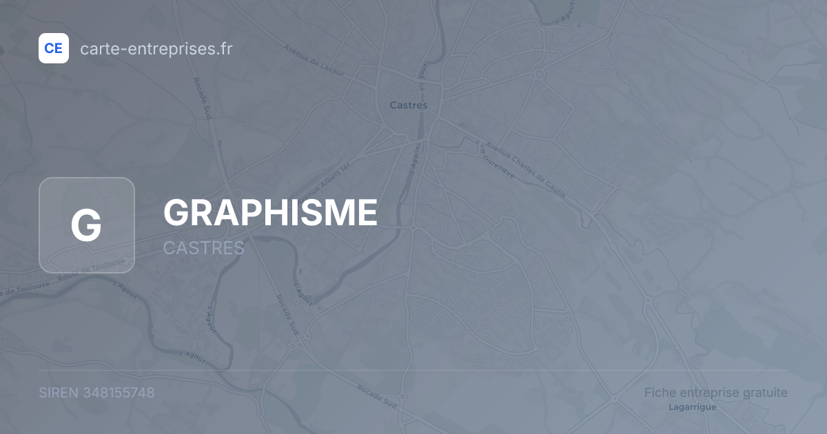 GRAPHISME — 348155748 — fiche entreprise