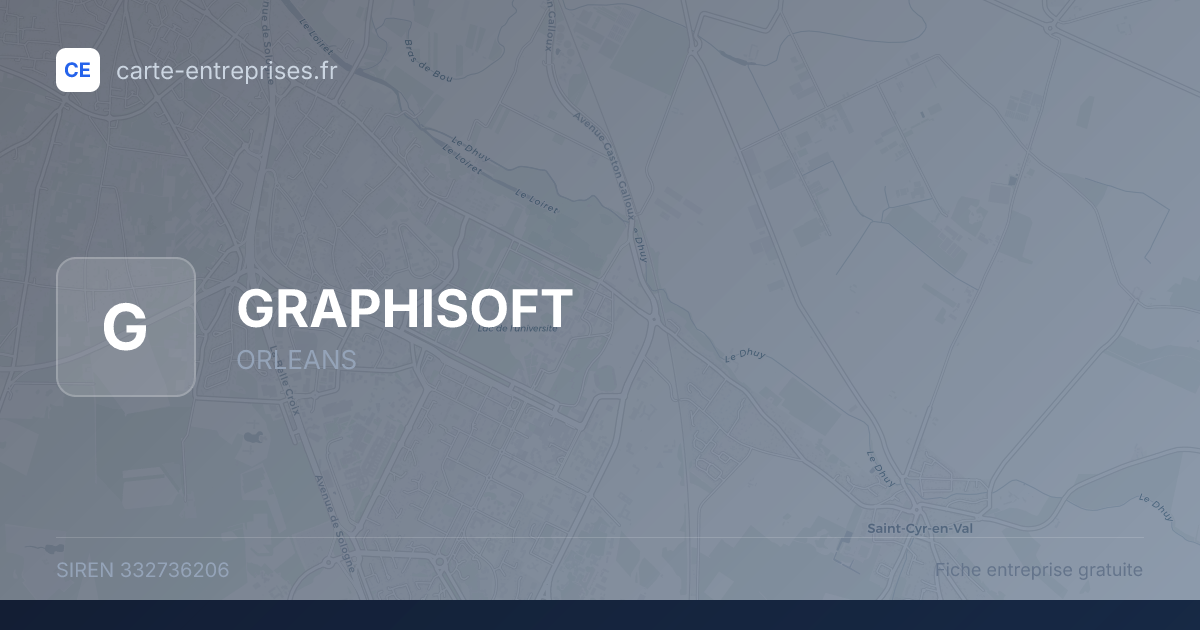 GRAPHISOFT — 332736206 — fiche entreprise