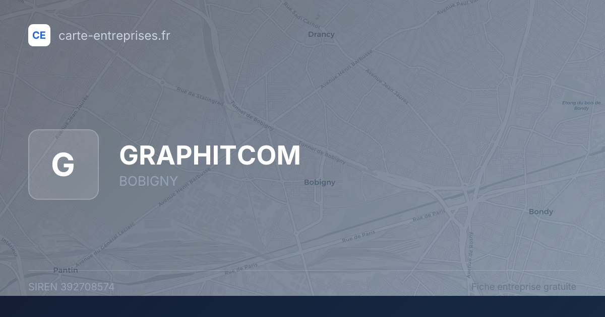 GRAPHITCOM — 392708574 — fiche entreprise