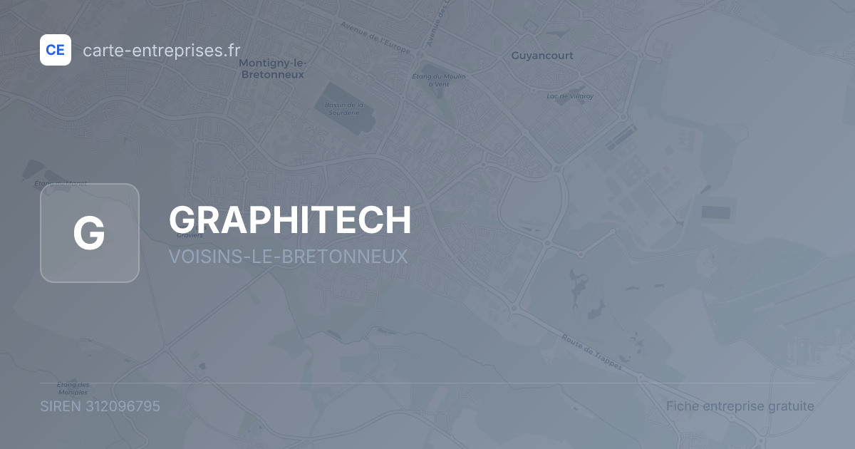 GRAPHITECH — 312096795 — fiche entreprise