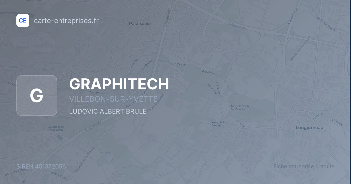 GRAPHITECH — 451372056 — fiche entreprise