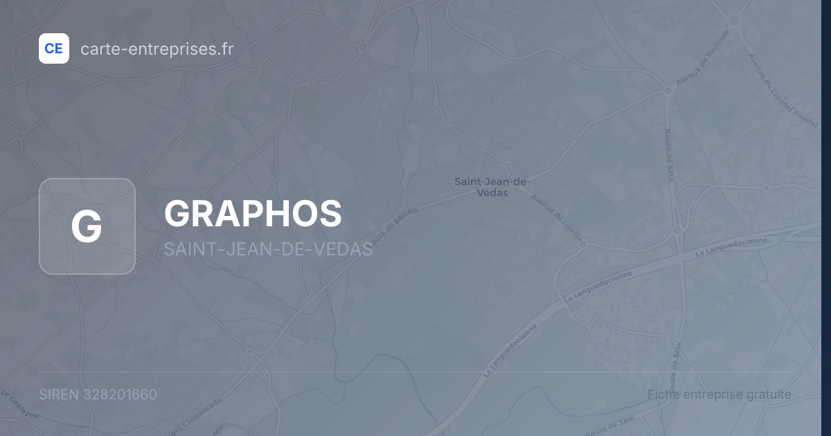 GRAPHOS — 328201660 — fiche entreprise