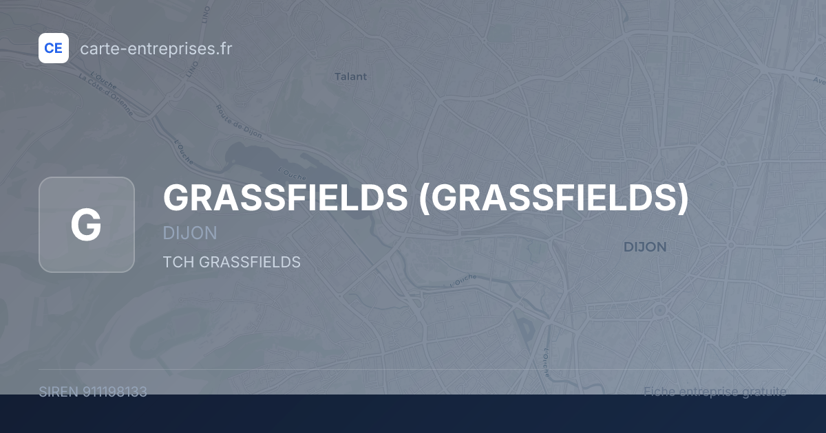 GRASSFIELDS — 911198133 — fiche entreprise