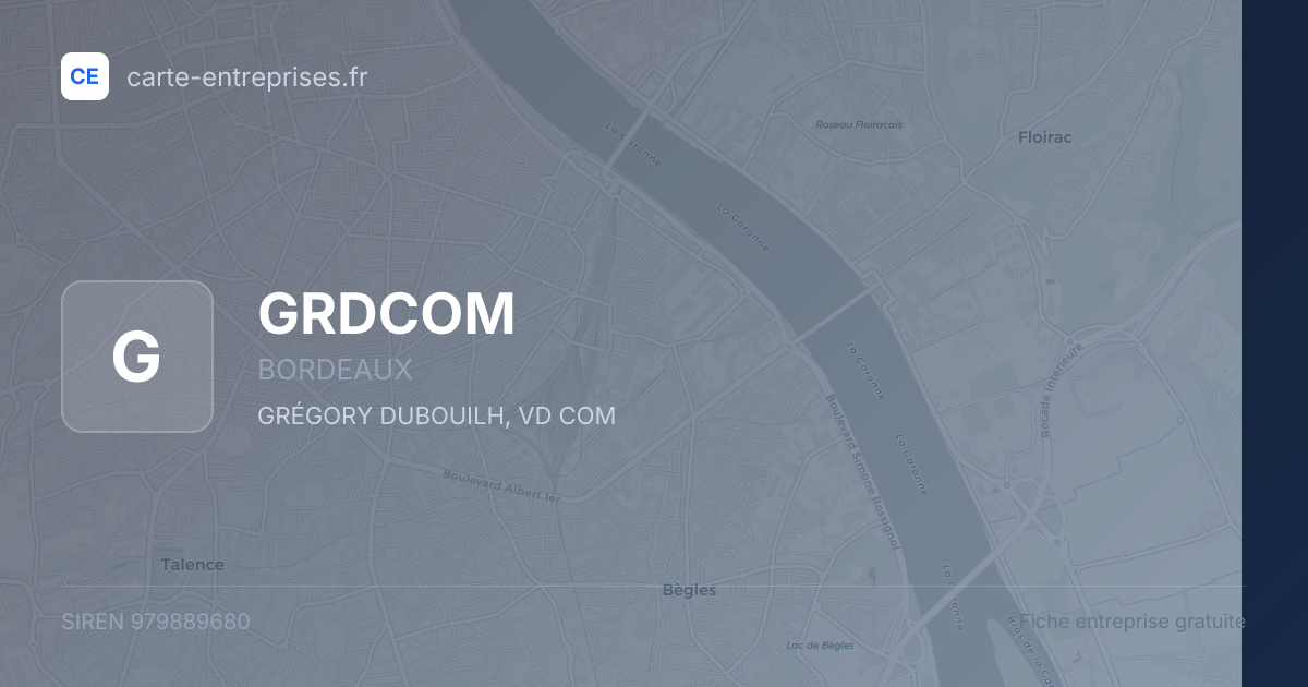 GRDCOM — 979889680 — fiche entreprise