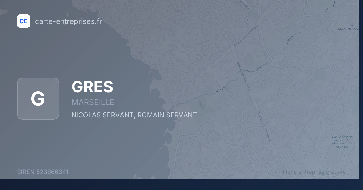 GRES — 523866341 — fiche entreprise