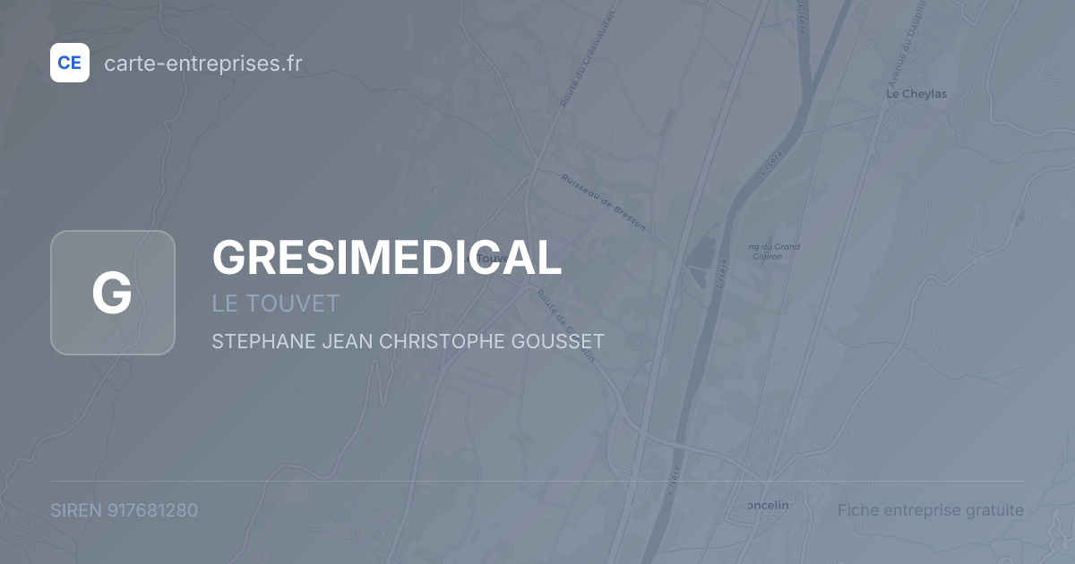 GRESIMEDICAL — 917681280 — fiche entreprise