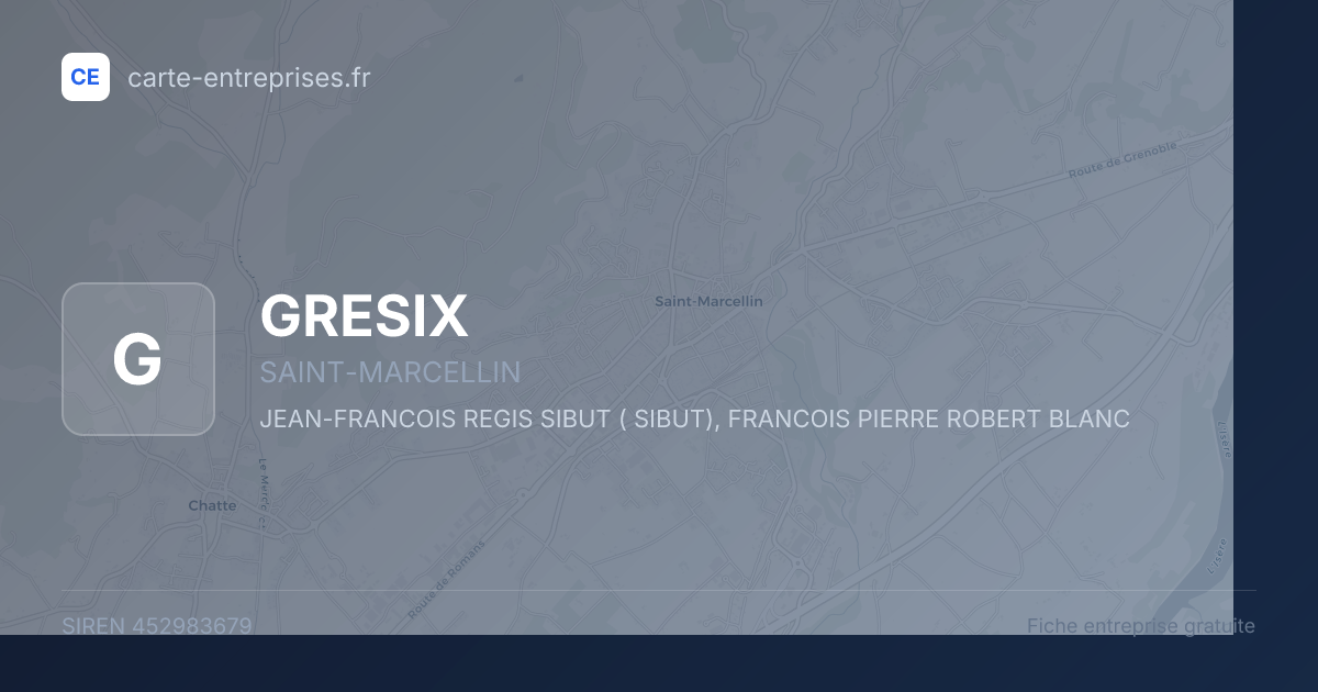 GRESIX — 452983679 — fiche entreprise