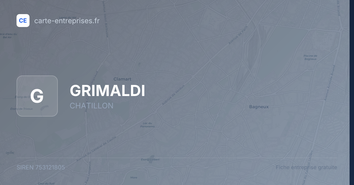 GRIMALDI — 753121805 — fiche entreprise