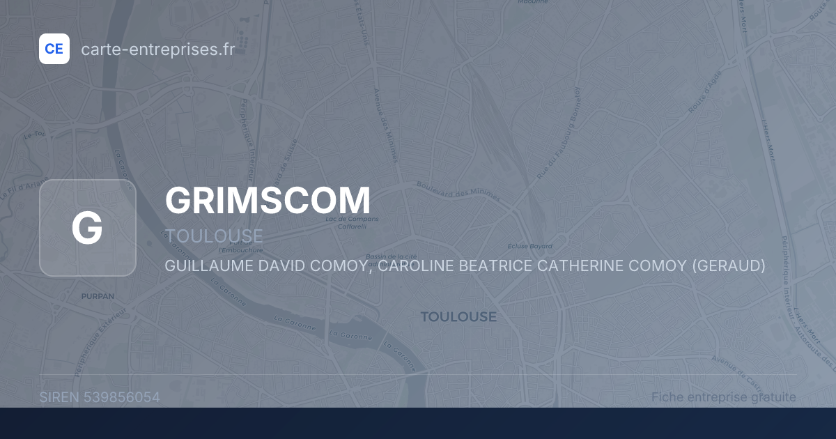 GRIMSCOM — 539856054 — fiche entreprise