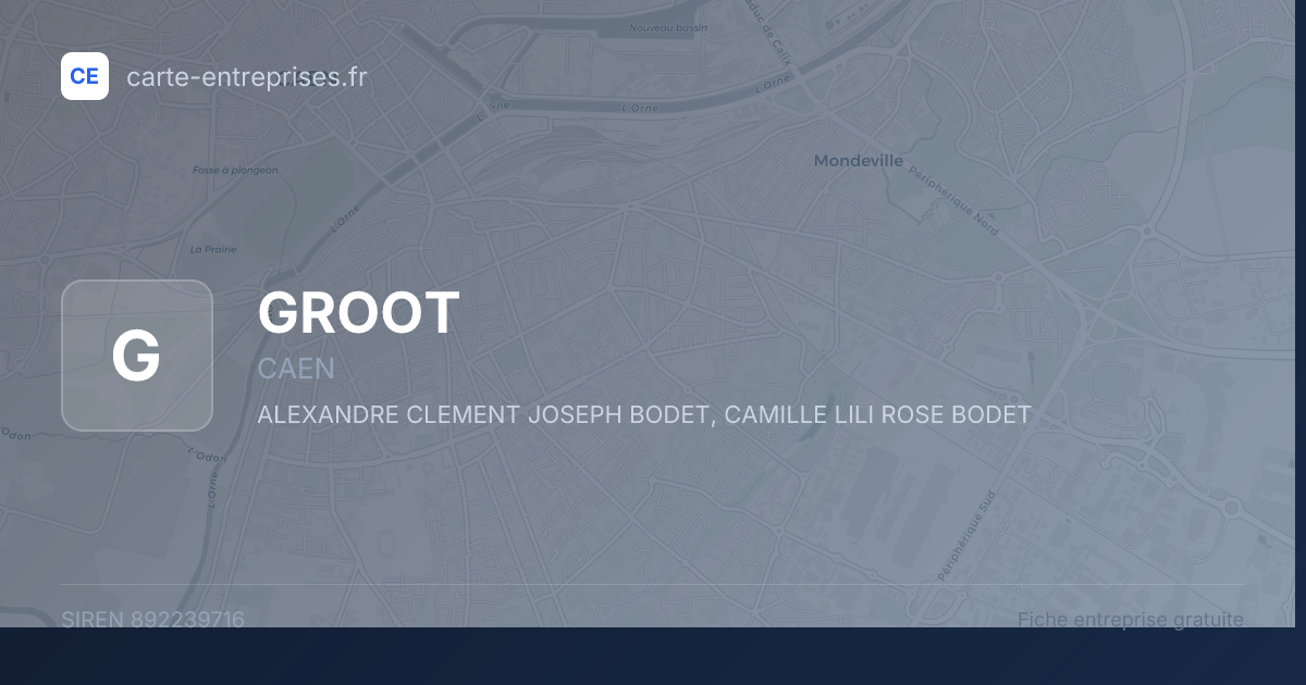 GROOT — 892239716 — fiche entreprise