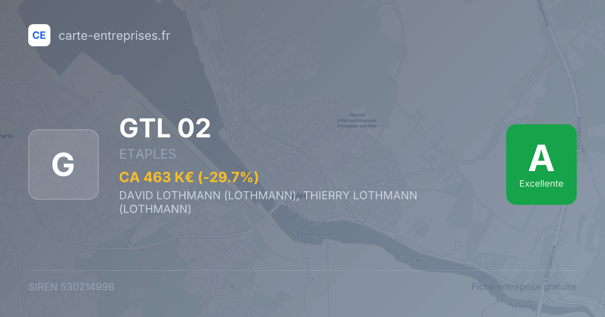 GTL 02 — 530214998 — fiche entreprise
