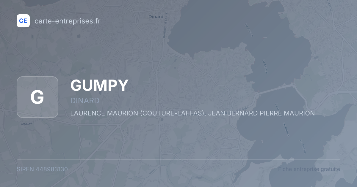 GUMPY — 448983130 — fiche entreprise