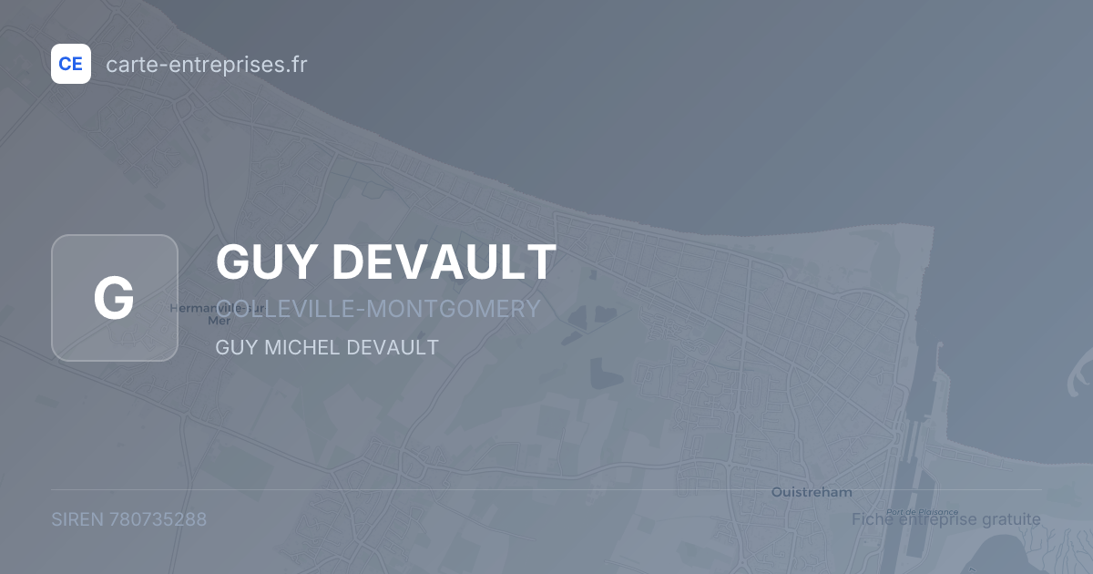 GUY DEVAULT — 780735288 — fiche entreprise
