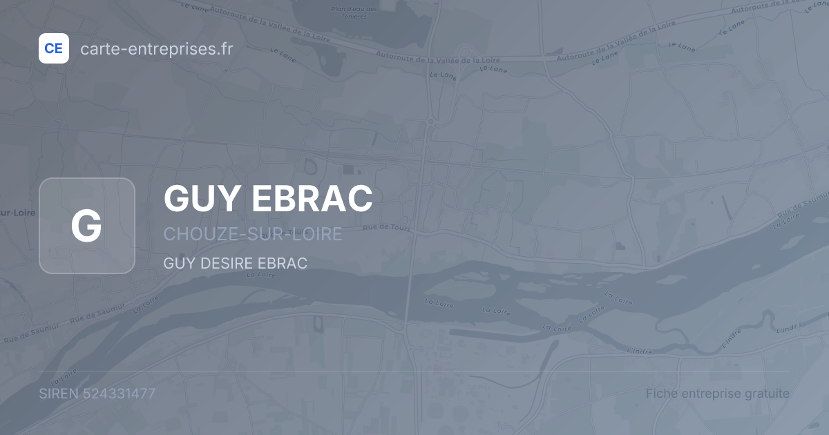GUY EBRAC — 524331477 — fiche entreprise