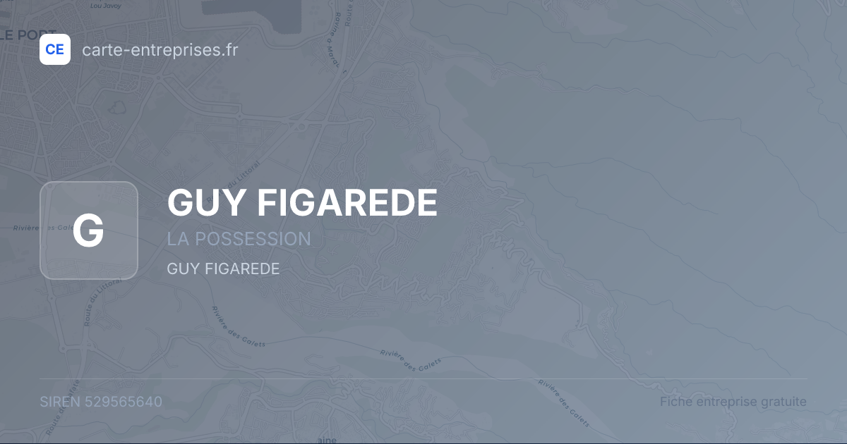 GUY FIGAREDE — 529565640 — fiche entreprise