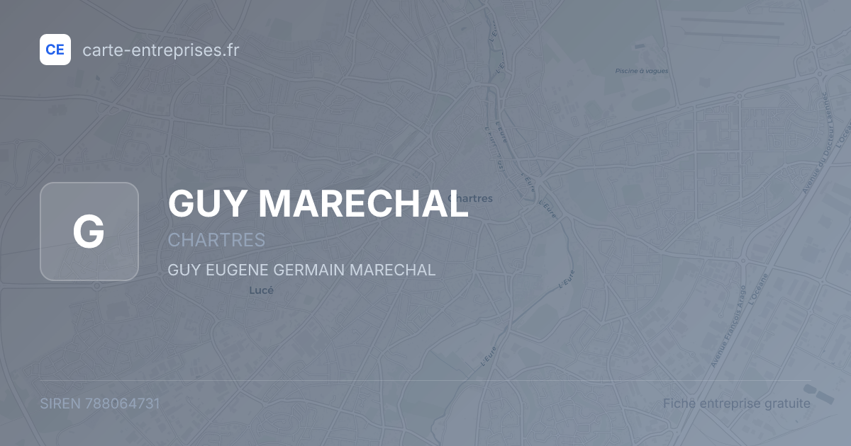 GUY MARECHAL — 788064731 — fiche entreprise