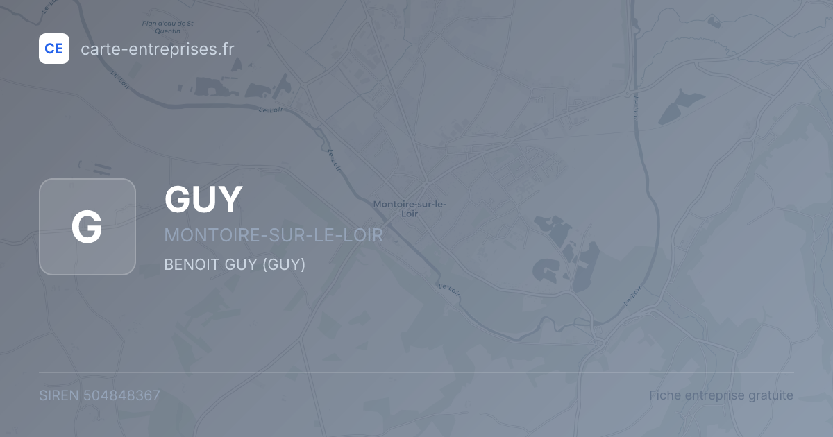 GUY — 504848367 — fiche entreprise