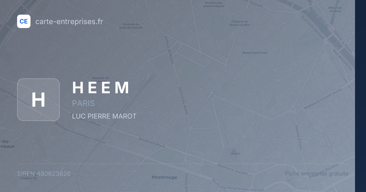 H E E M — 480623826 — fiche entreprise
