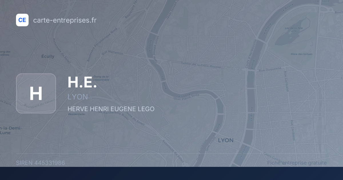 H.E. — 445331986 — fiche entreprise