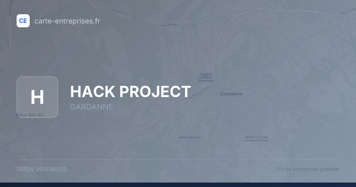 HACK PROJECT — 995086519 — fiche entreprise